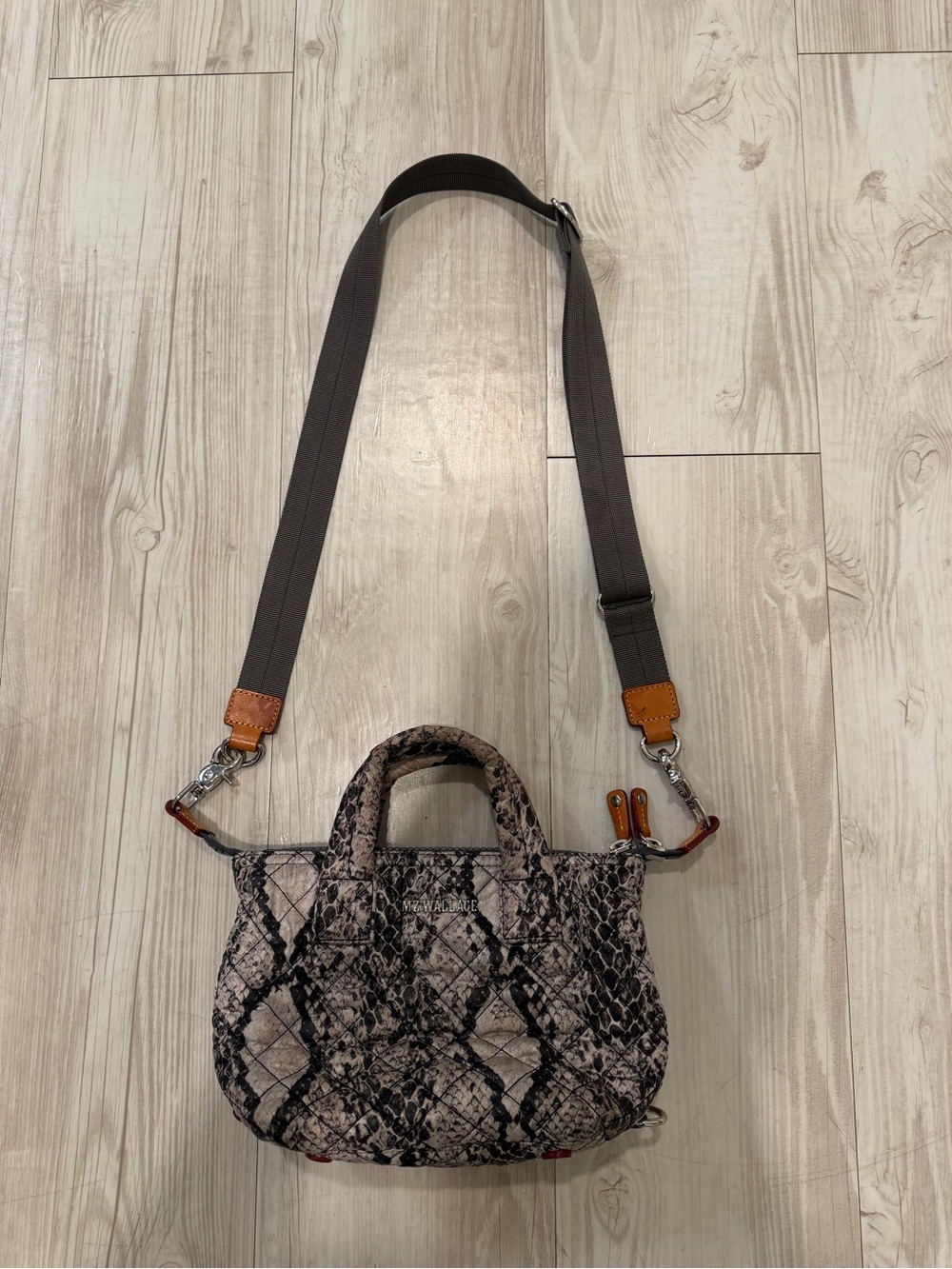 MZ Wallace - Mini Sutton Bag Snake Print